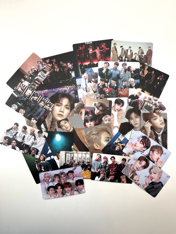 Lot 96 cartes K-Pop " Ateez " - photo numéro 2