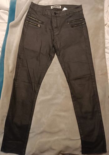 Pantalon slim noir