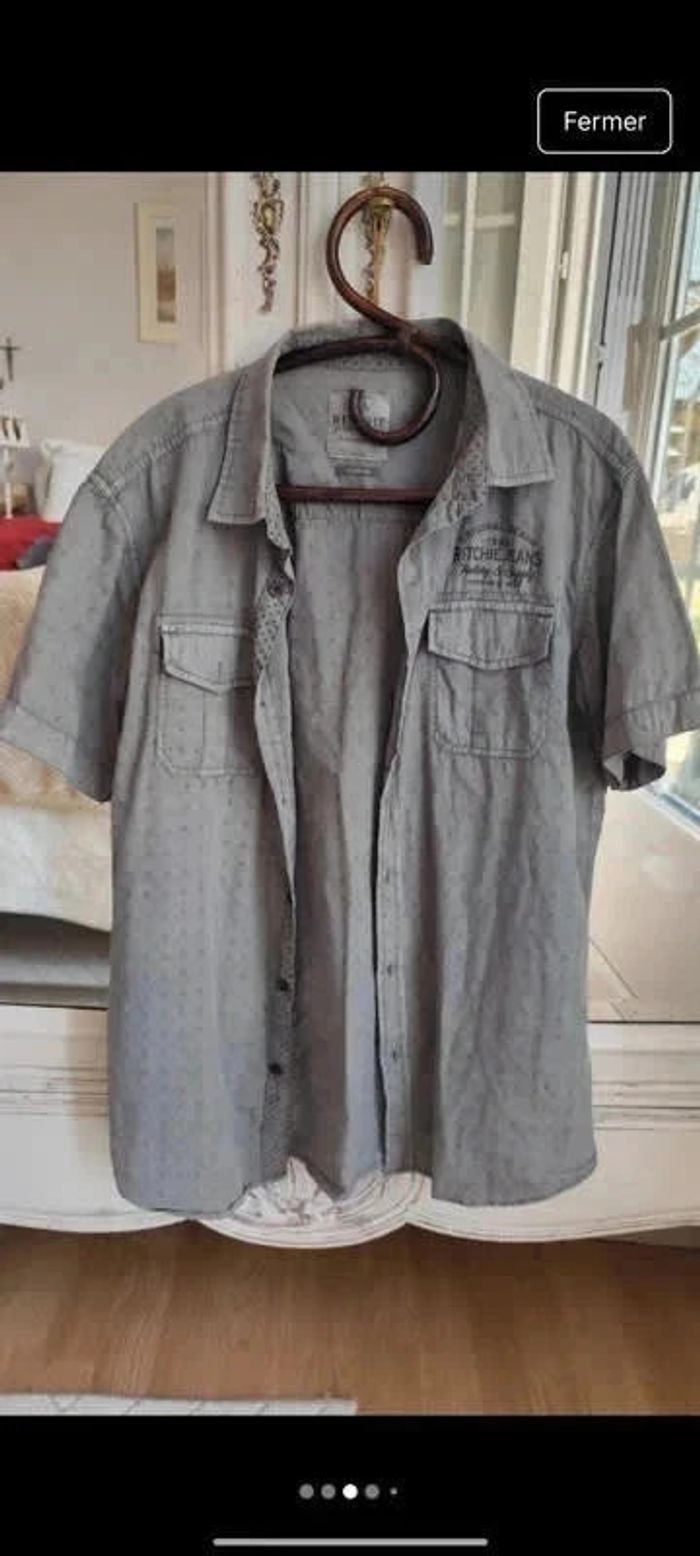 Chemise homme 40 - Ritchie Denim Couture - photo numéro 8