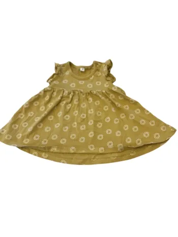Robe moutarde taille 50