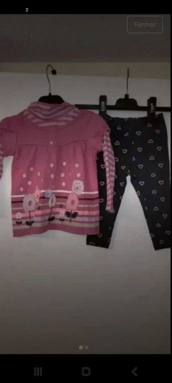 Ensemble 12 mois fille