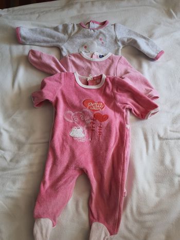 Lot de 3 pyjamas
