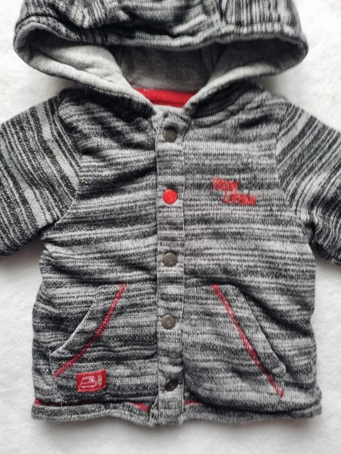 Veste à capuche 3 mois - photo numéro 2