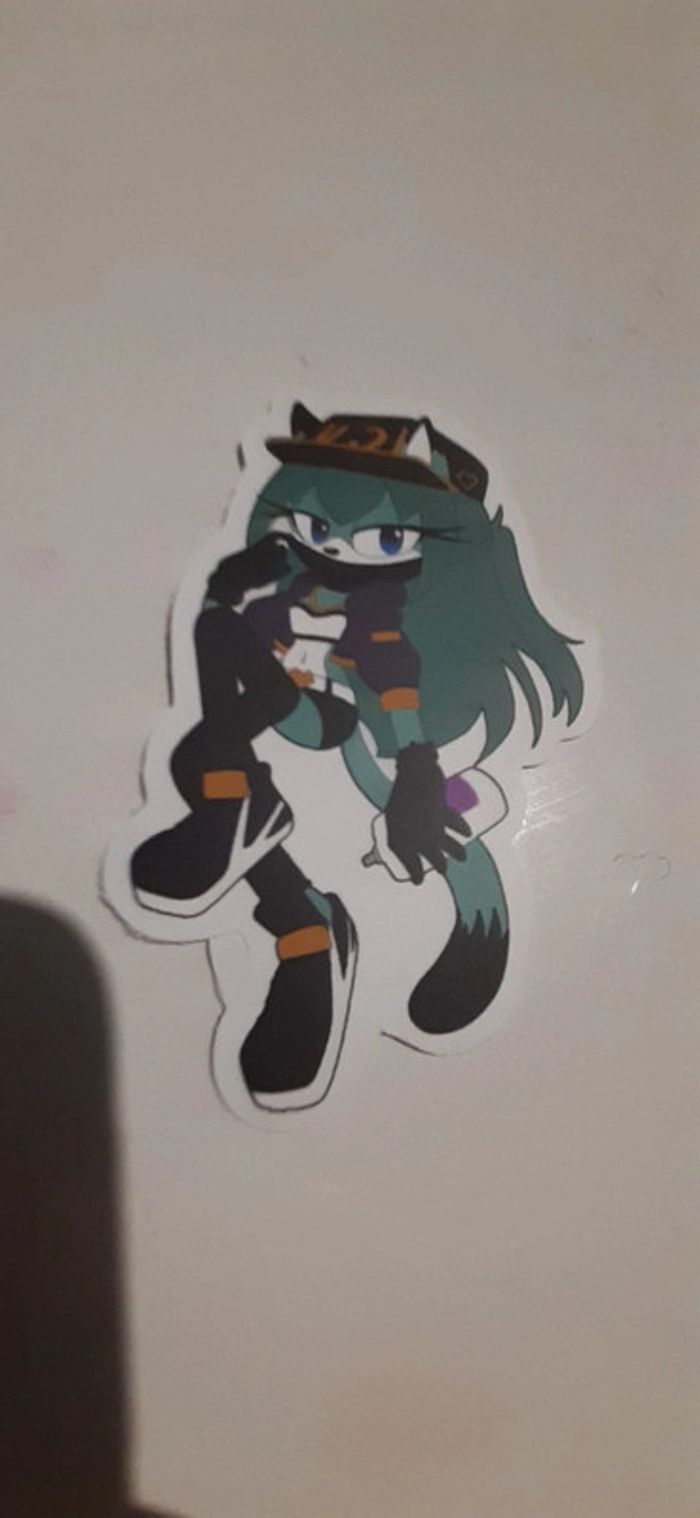 Sticker sonic