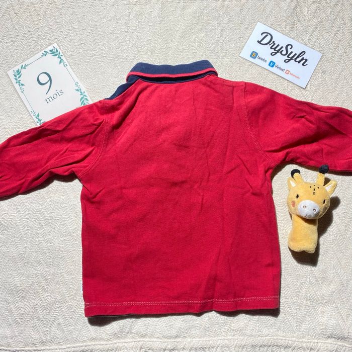 Polo manche longue Hugo boss - 9 mois - photo numéro 2