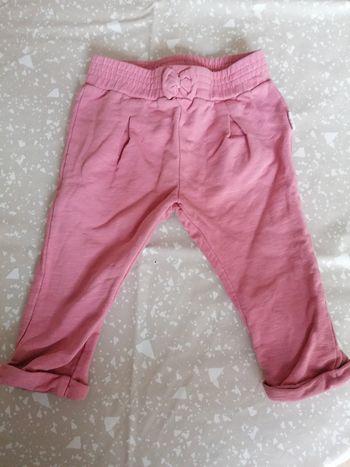 Pantalon fluide rose
