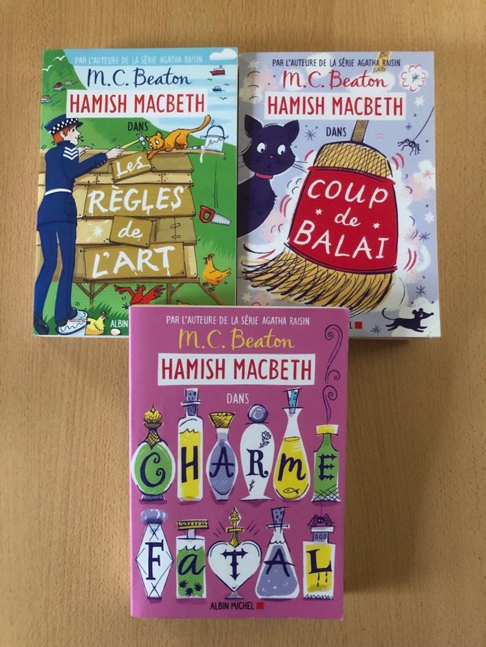 Livres Cosy Mystery « Hamish Macbeth » Tomes 21, 22 et 24