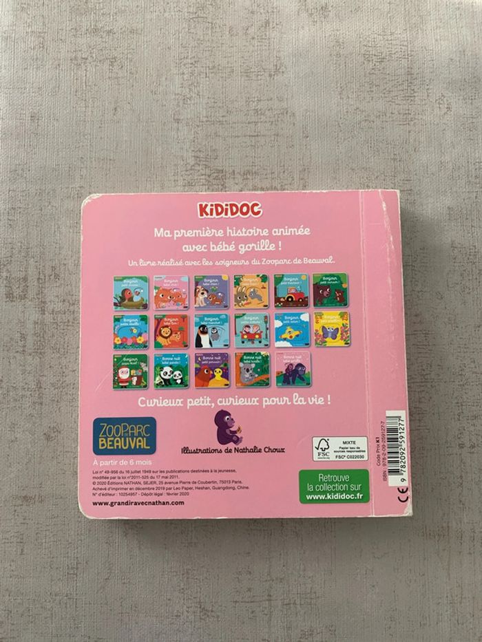 Livre « Bonne nuit bébé gorille » - photo numéro 2