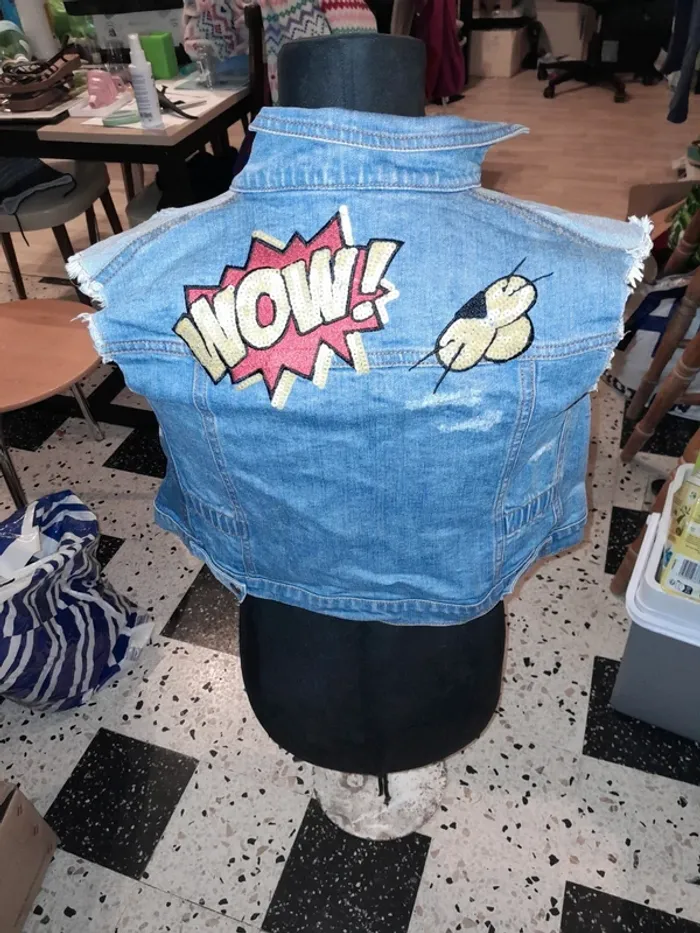 Veste jean - photo numéro 2