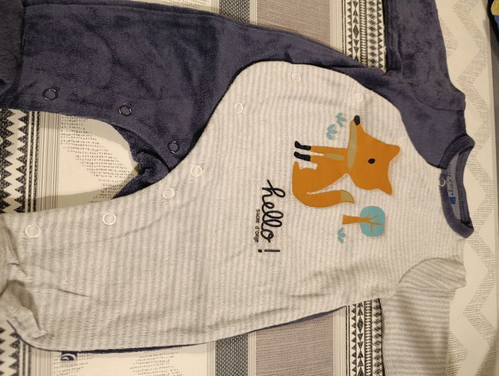 Pyjama bébé garçon 3 mois lot de 2 sucre d'orge et Tom et Kiddy - photo numéro 3