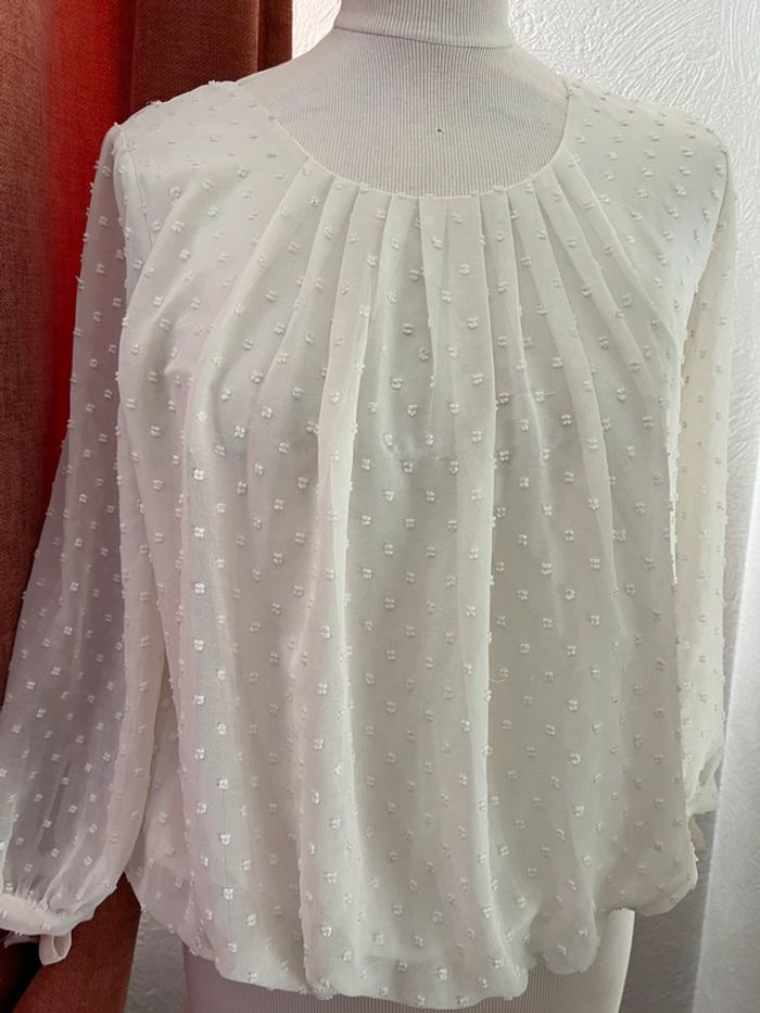 Blouse blanche T.34/36