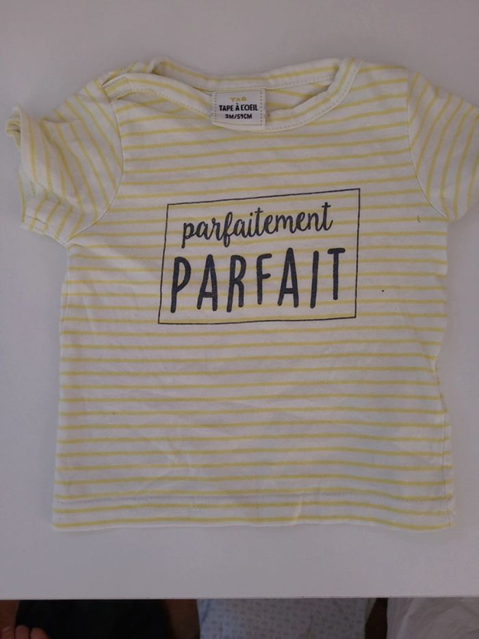Tee shirt 3mois