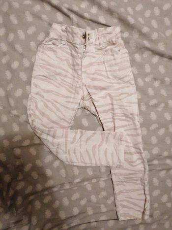 Jean zébré h&m 2/3 ans