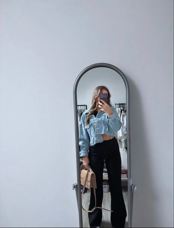 Veste en jean stradivarius