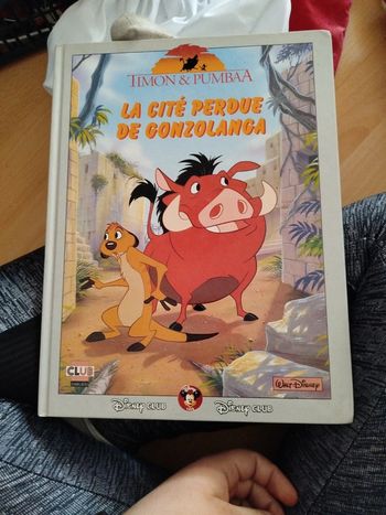Tre ancienne bande dessinée timon et Pumba