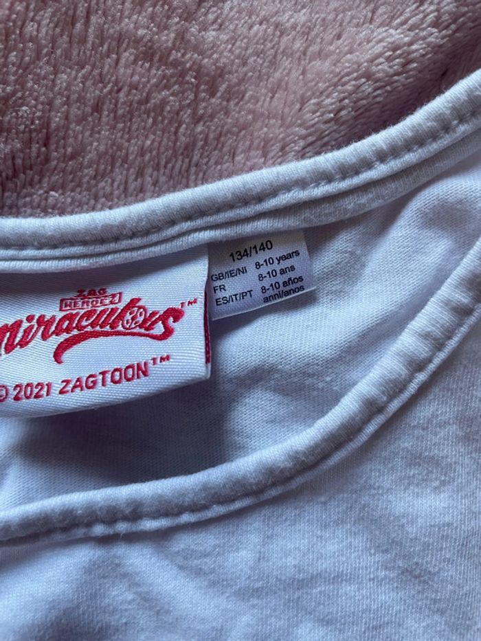 T-shirt miraculous 8/10 ans - photo numéro 2