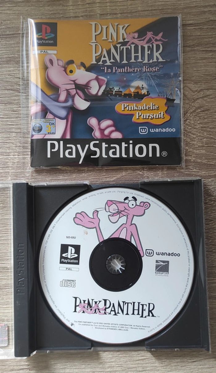 Jeu la panthère rose ps1 - photo numéro 2