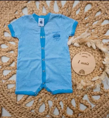 Barboteuse Petit Bateau 1m