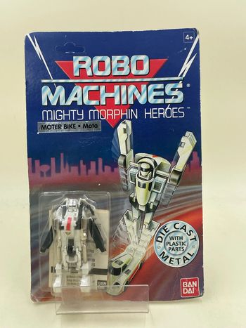 Robo Machines Mighty Morphin Heroes Moter Bike / Moto Bandai neuf