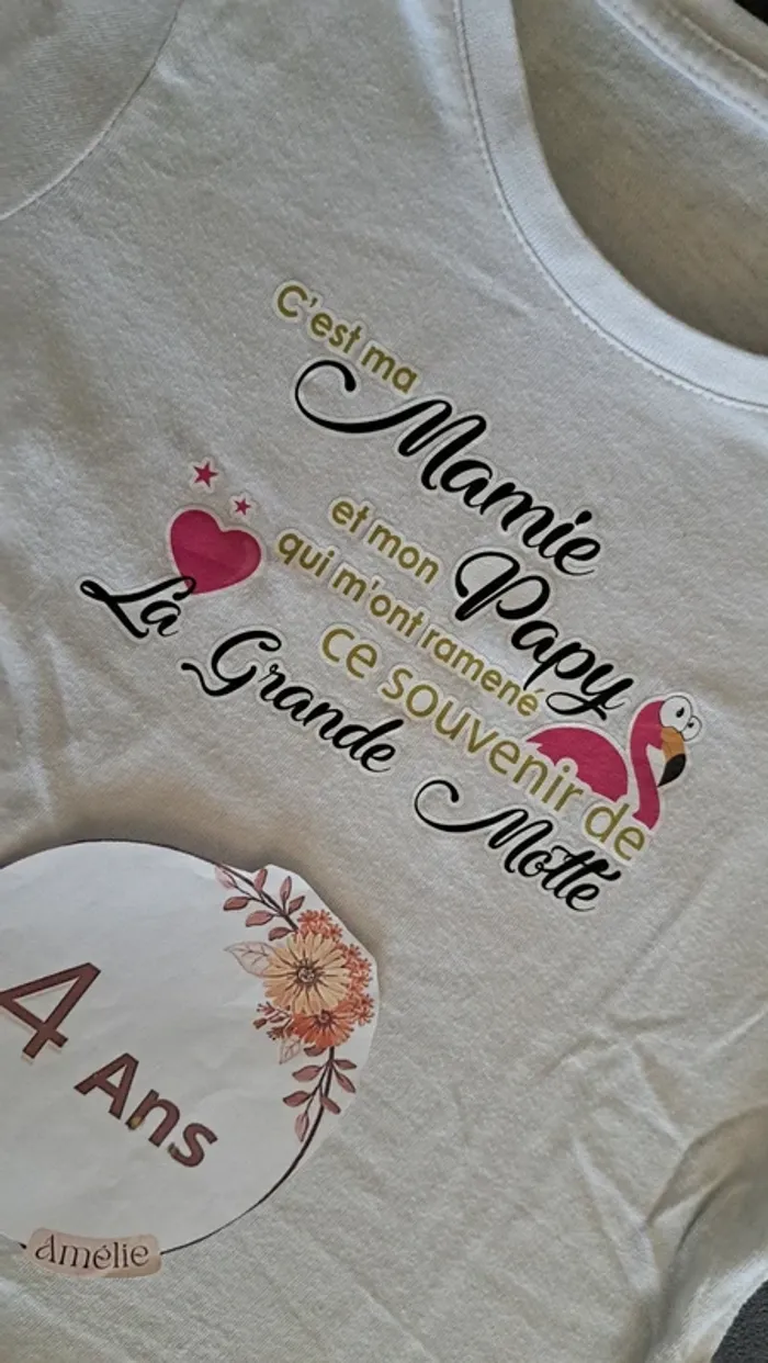 T-shirt 4ans - photo numéro 3