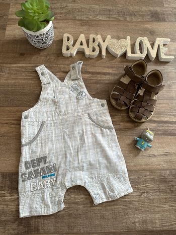 - Salopette short Sucre d’orge - 12 mois - Très bon état