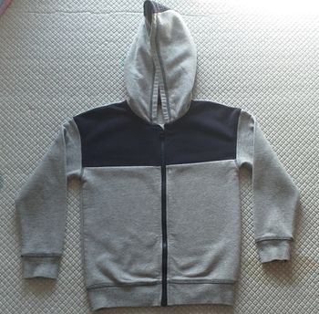 Sweat zippé à capuche