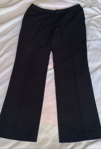 Pantalon femme La Redoute noir Taille 44 polyviscose