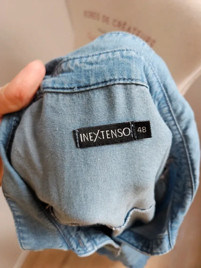 Robe en jean In Extenso T.48 - photo numéro 7