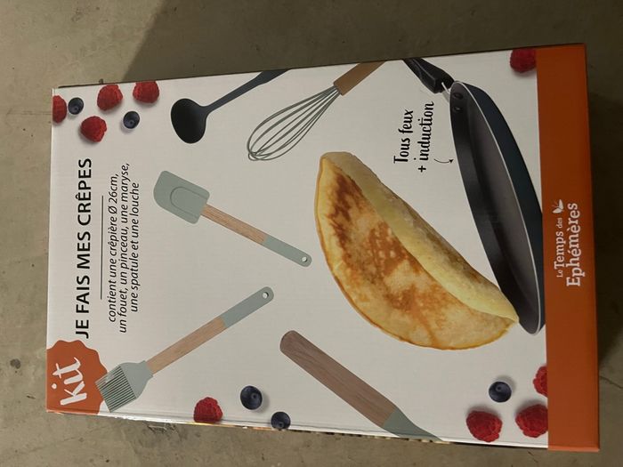 Kit crêpière tout feu et induction neuf - photo numéro 2