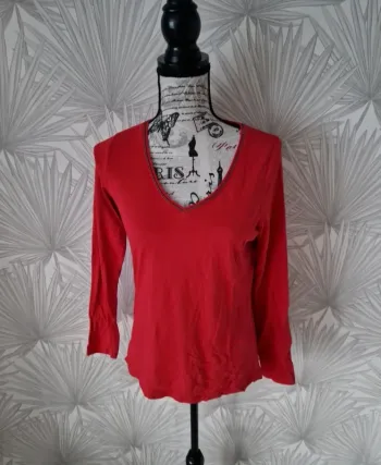 Joli tee-shirt manches longues Gdm taille 36