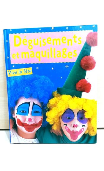 🌺 Livre vintageactivités avec les enfants : déguisements et maquillages