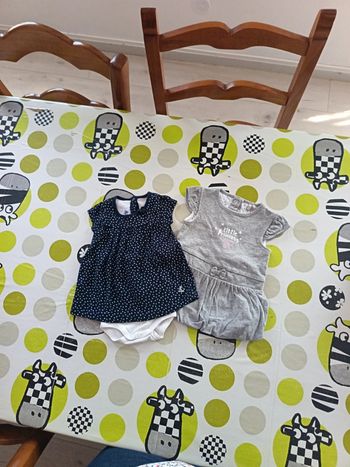Lot robes 3 mois Petit Bateau Orchestra