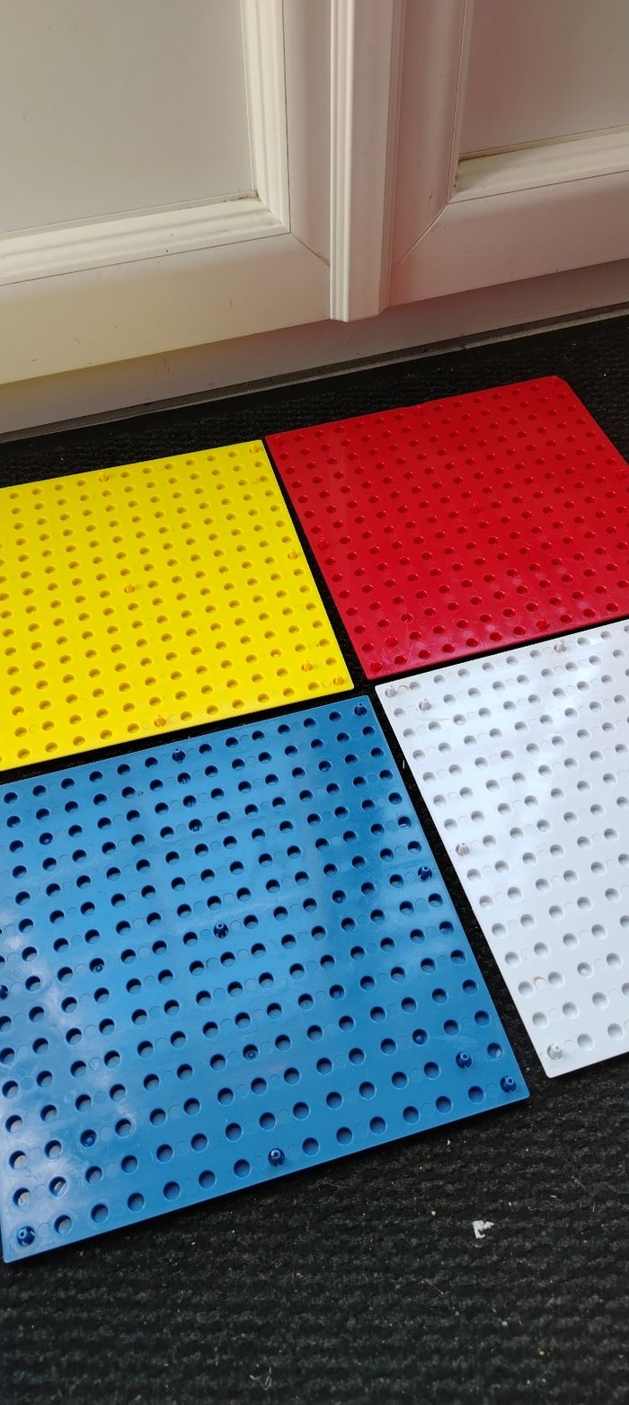 Lego duplo plaques construction x4 - photo numéro 5