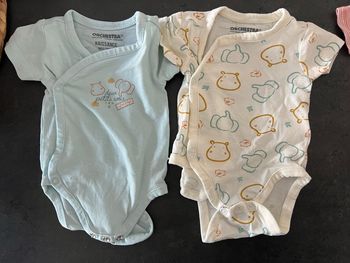 Lot de deux bodies