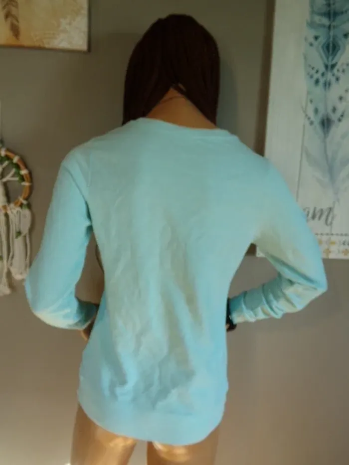 Pull bleu - photo numéro 4