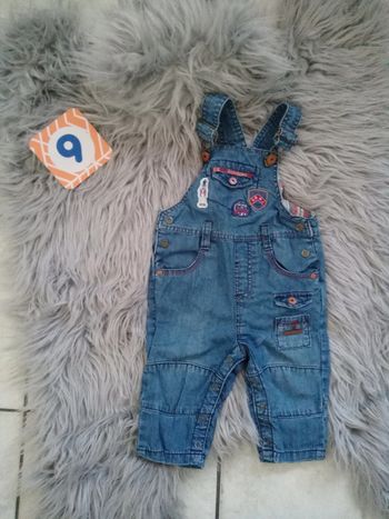 Salopette jeans 9 mois
