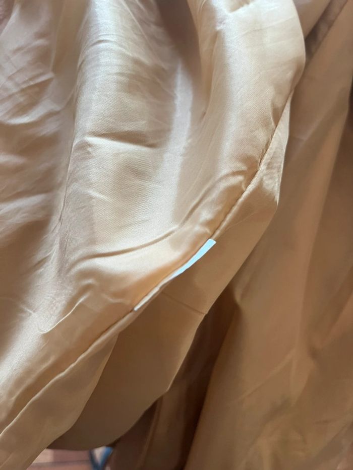 Manteau long et chaud coupe trench taille L parfait état - photo numéro 7