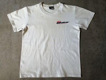 T shirt blanc 8/12 ans Quiksilver