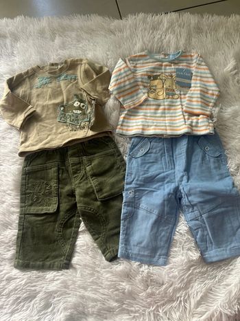 Lot de 2 ensembles 3 mois, neuf , bébé garçon