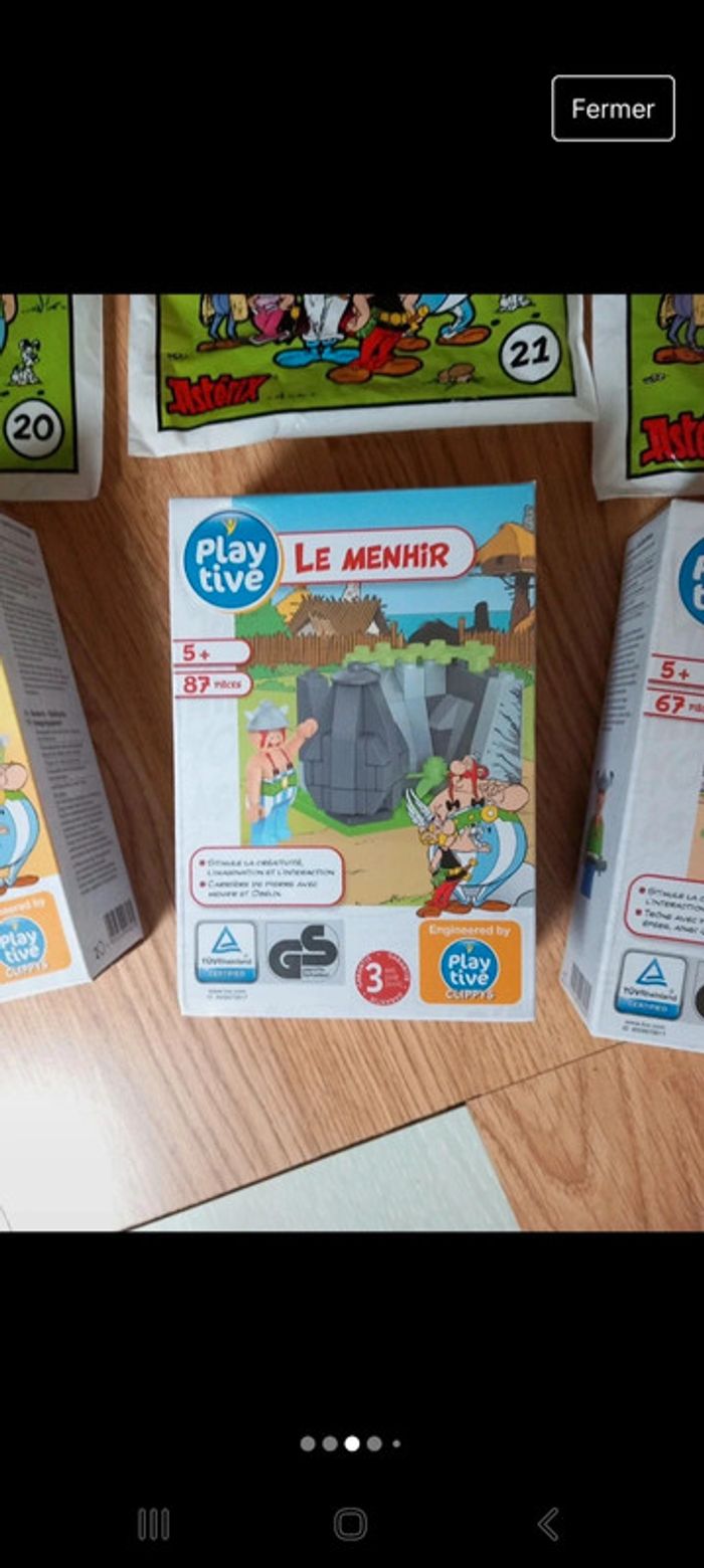 🎅jeu figurines et village Obelix Astérix Neuf - photo numéro 2