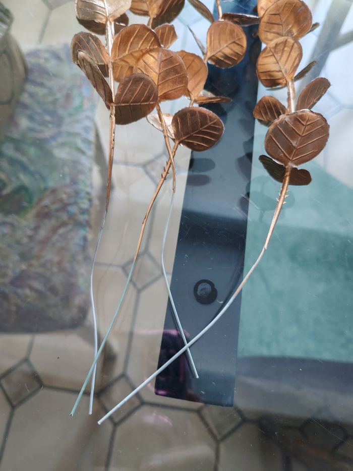 Feuilles dorées - photo numéro 3