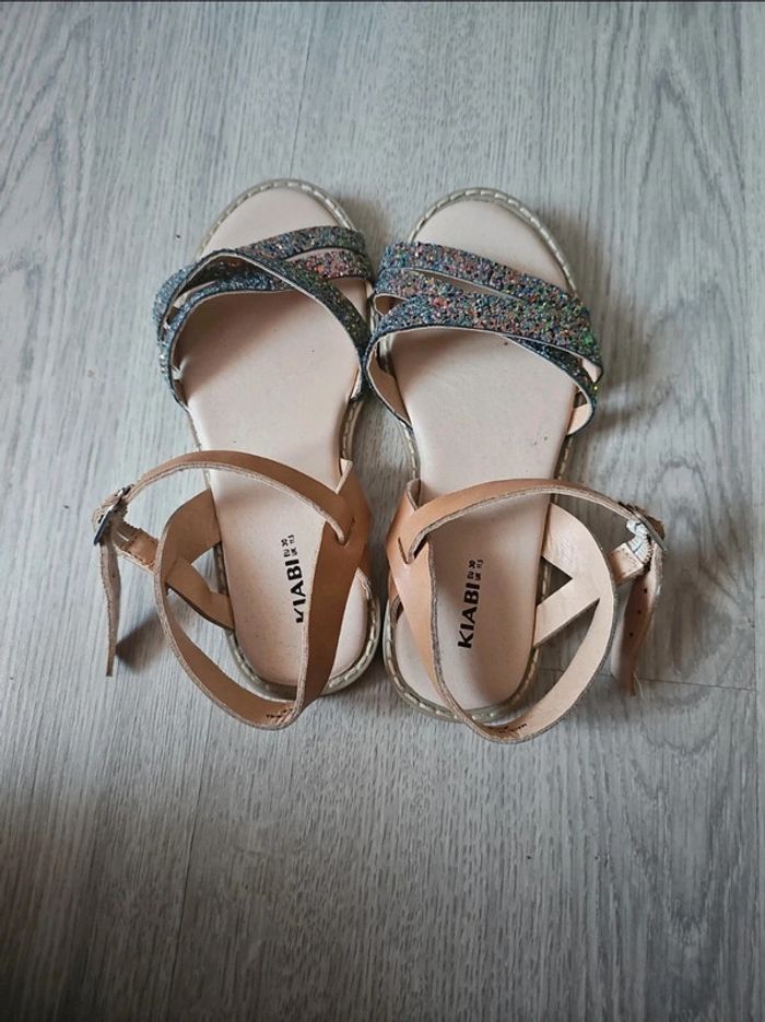 Sandales été fille pointure 30 kiabi - photo numéro 3