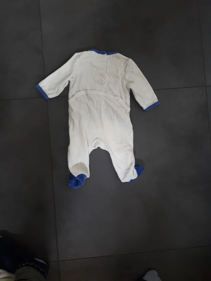 Pyjama velours kitchoun 3 mois - photo numéro 4