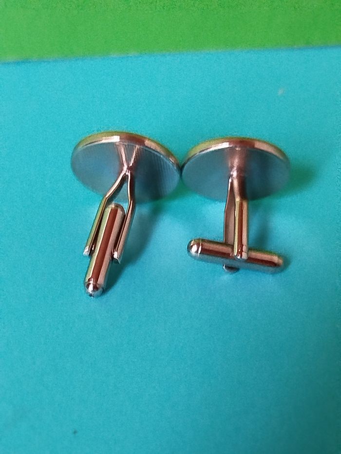 Bouton de manchette Captain America - photo numéro 4