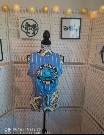 💕joli Crop Top Lilo & Stitch femme TXl / 42 undiz💕