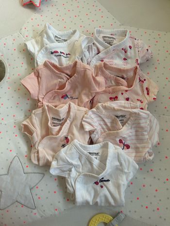 Lots bodies manche courte