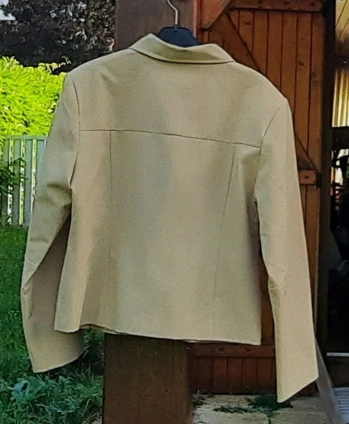 Veste femme beige Blanche Porte, taille 42 - photo numéro 2