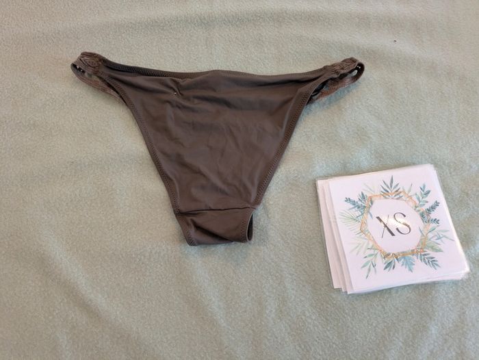 Bas de maillot de bain kaki XS - photo numéro 3