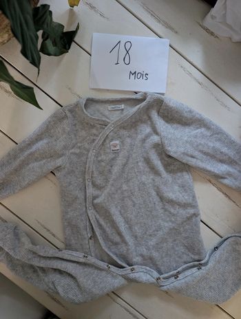 Pijama pilou bébé garçon 18 mois