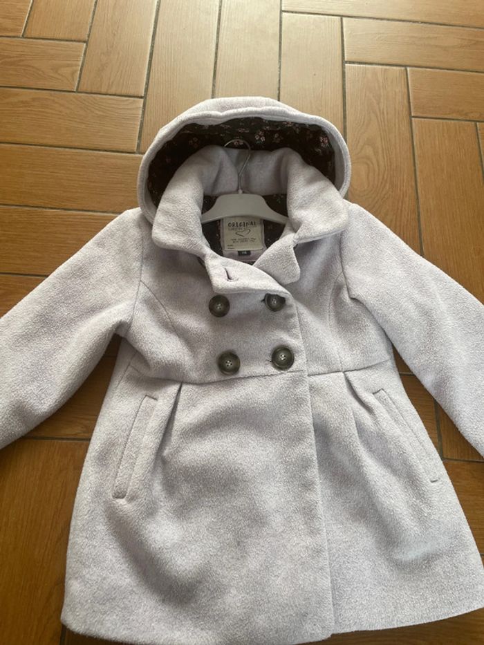 Manteau gris clair 5/6 ans - photo numéro 2